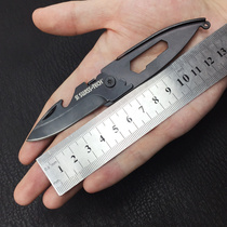Folding knife stainless steel portable knife mini self-defense high hardness multifunctional outdoor household knife Swiss technology
