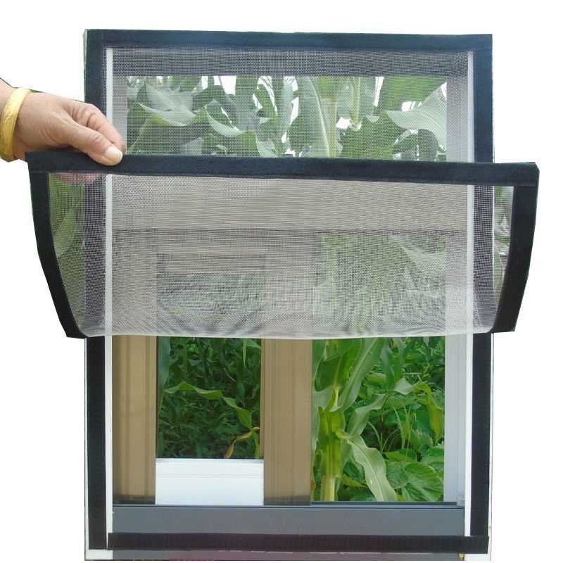 Full-size customizable anti-mosquito screen gauze household self-adhesive gauze net Velcro non-perforated large windows available