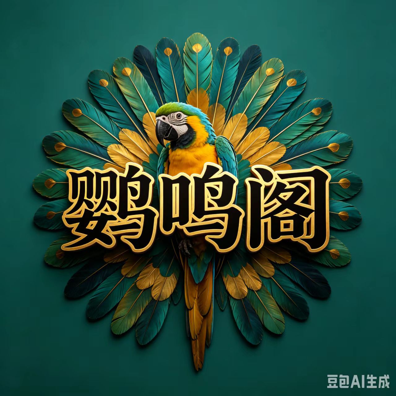 陆丰市鹦鸣阁养殖场的LOGO