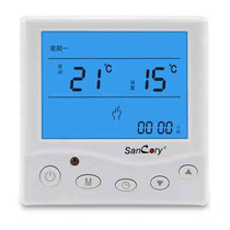 Water floor heating thermostat smart switch control panel home heating adjustment wall-mounted boiler timing 8803H water heating