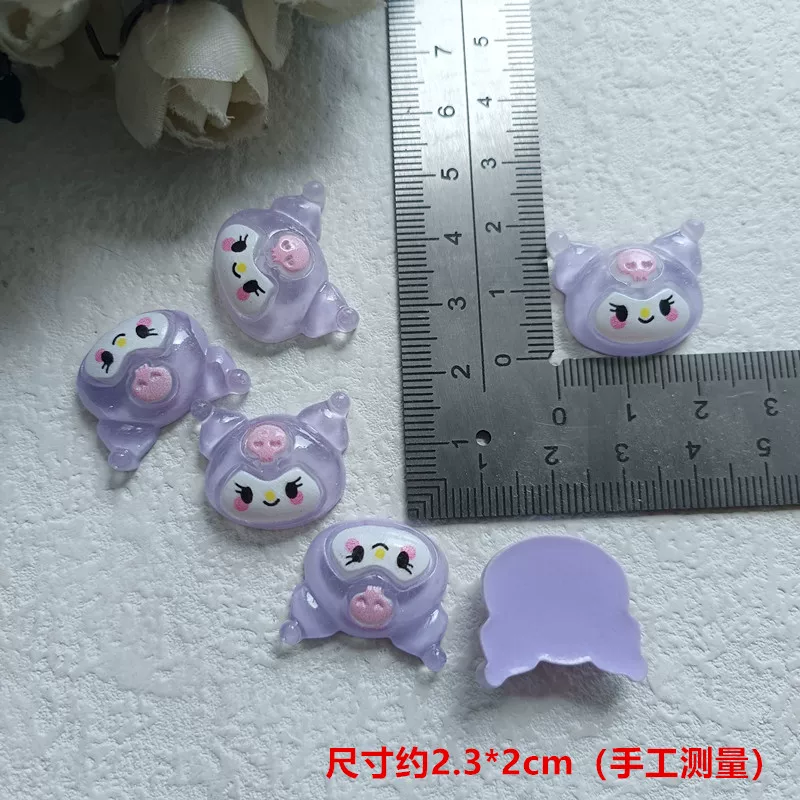 Санрио пластиковая нашивка DIY Kulomi Yugui Dog Pachy Dog Pudding Dog Merlot Kitty Аксессуары K79