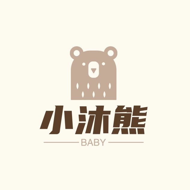 小沐熊的LOGO