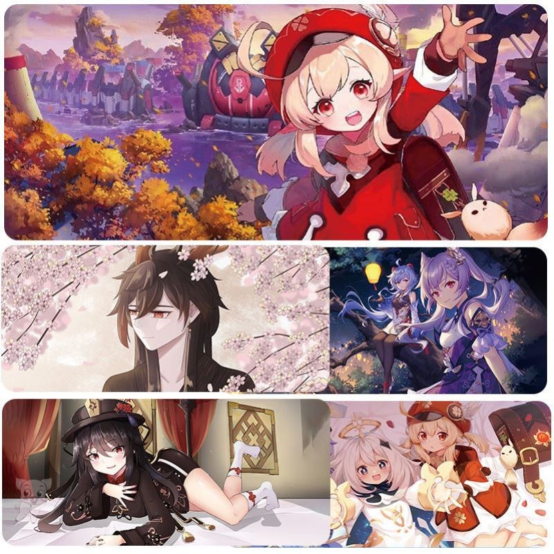 Original god walnut mouse pad large secondary student office game super thick keyboard pad seventy-seven clear