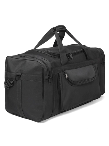 Вместительная и большая прочная сумка для путешествий подходит для мужчин и женщин, водонепроницаемая портативная сумка на одно плечо, ткань оксфорд