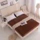 Giường nhung pha lê 笠 một mảnh chăn đệm ấm đệm giường Simmons nệm 1,2m1,5m1,8 m 	ga giường bo chun