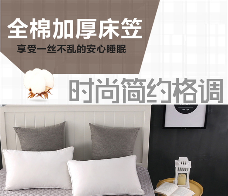 Giường bông đơn 100% cotton trải giường 1,5 mền dày Simmons bảo vệ 1,2m1,8x2.0 mét - Trang bị Covers Ga phủ giường Everon