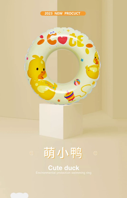 Vòng bơi cho trẻ trên 3 tuổi, vòng nách dày, vòng nổi bơm hơi chống lật cho bé, thiết bị bơi cho người mới bắt đầu phao bơi cho bé be boi intex