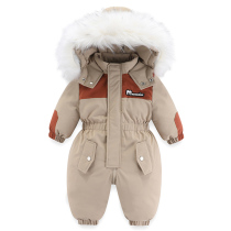 Winter Baby Clothes Kids Thick Warm Snowsuit Baby Girl