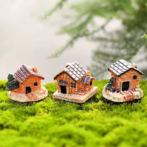 Маленький домик, декор с аксессуарами, аксессуар, микро пейзаж
