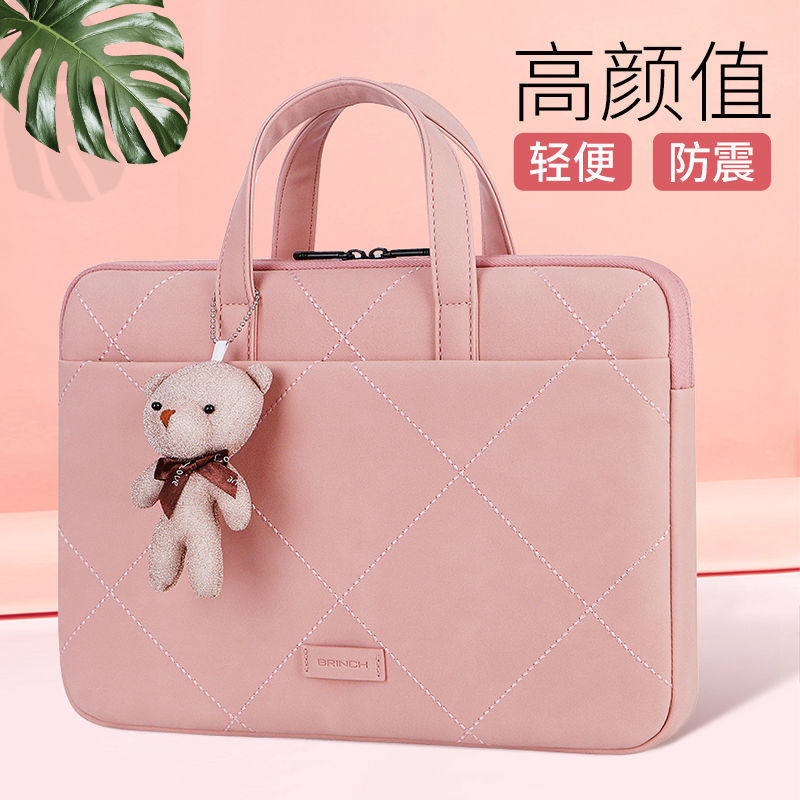Notebook handbags apply to Lenovo Apple Huawei Matebook 13 computer packages Macbook Air13 3 inch pro15 millet 14 Dell 15 6 HP
