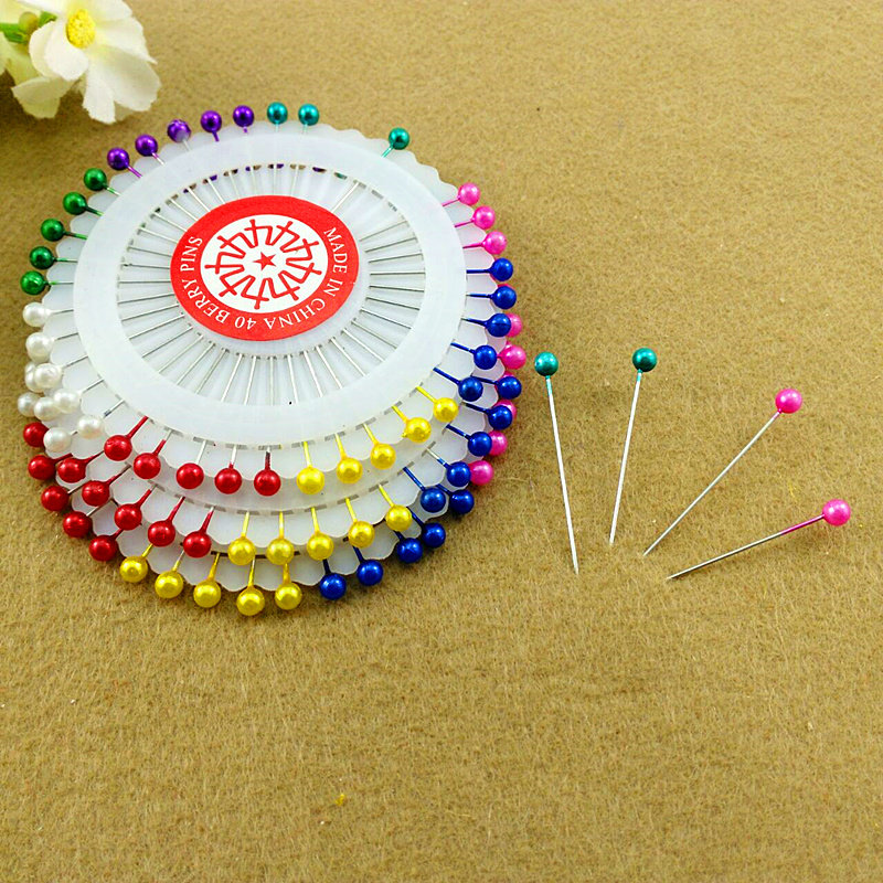 Color bead needle Dingwen needle clothing needle tool accessories needle DIY hand accessories color decorative needle positioning needle