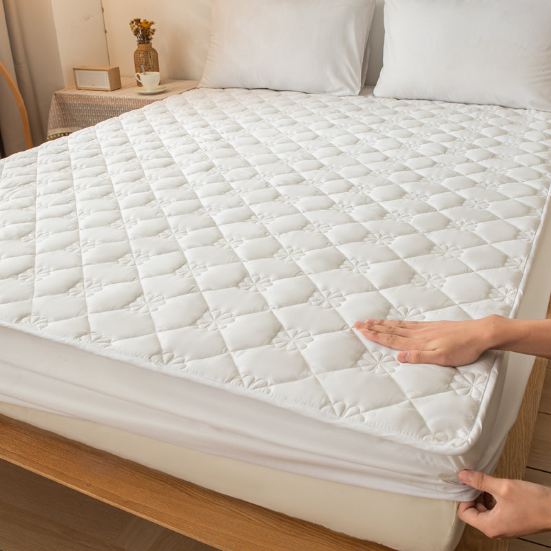 Bed sheet one piece thickened quilted Simmons mattress protector non-slip bed cover sheet all-inclusive 1 8m bed cover dustproof