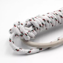 Shanghai high school entrance examination student physical education high school entrance examination rope spare rope core No. 8 2 8 meters cotton yarn laminated Taicang Xinjian cotton rope