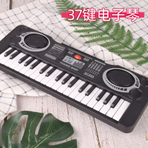 Childrens beginner piano toy 37 key electronic organ multifunction toy musical instrument male and female child baby birthday gift