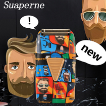 Superne Suponi graffiti printing 007 whitener electric shaver household electric clipper oil head hair clipper