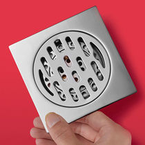 Bathroom stainless steel deodorant floor drain toilet washing machine double-use sewer deodorant sealing ring artifact project