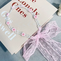 Розовый хрустальный цветок