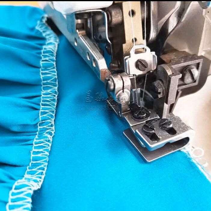 Four-wire, five-wire computer to beat side car Su-folded presser foot