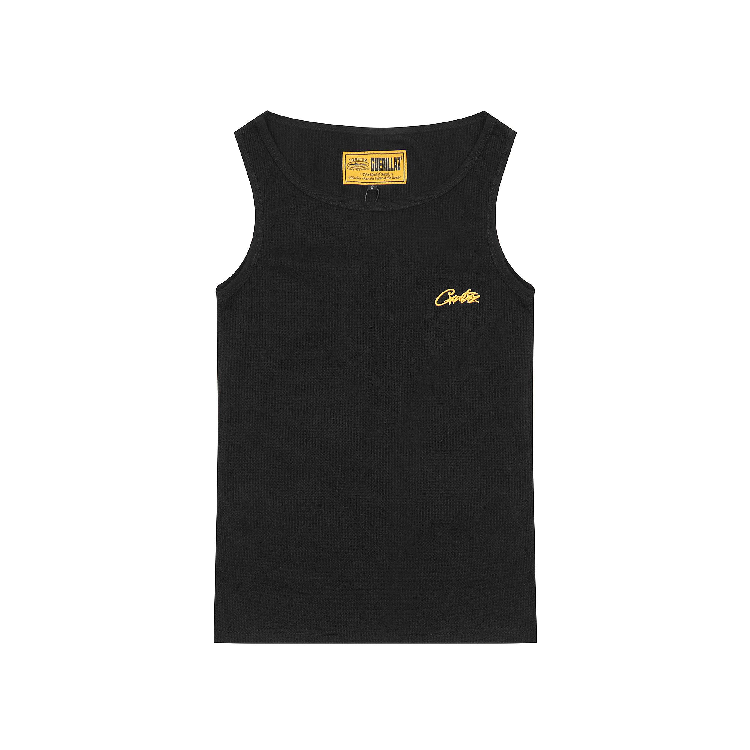 Corteiz Alcatraz Island sleeveless loose streetwear brand American street niche embroidered top summer men's and women's Instagram