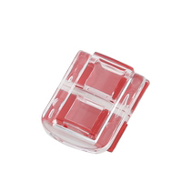 Leaf plexiglass buckle acrylic box buckle box buckle transparent plastic lock no need to punch holes