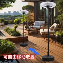 Solar garden light movable outdoor landscape light villa garden terrace outdoor flying saucer induction lighting street light