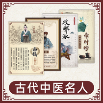 Traditional Chinese Medicine Poster Customized Ancient Doctor Drawing Sticker Wall Paperback Paperback Pharmaceutical Gallery