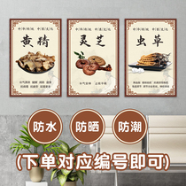 TCM Pharmaceutical Poster Customized Wall Paperwork Paperwall Paperwork