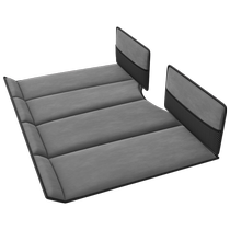 Foldable car rear sleeping pad in-car sleeping artifact rear car childrens travel mattress car rear seat cushion