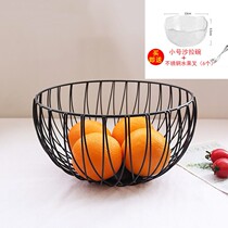 Iron Art Net Red Water Fruit Basket Nordic Style Living Room Tea Table Fruit Tray Home Modern Wind Creative Snacks Storage Basket