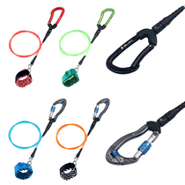 Free Diving Free Submersible Safety Rope Lost rope Lanyard sea training Deep training Anti-loss rope Competition