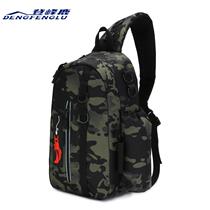Bag Backpack Multifunctional School Bag Outdoor Small Mountaineering Luya Waist Bag Messenger Bag Fishing Rod Waterproof Tactics 20