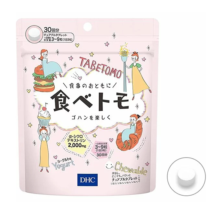 DHC tabetomo 減重控脂酵素片 90粒 30日份