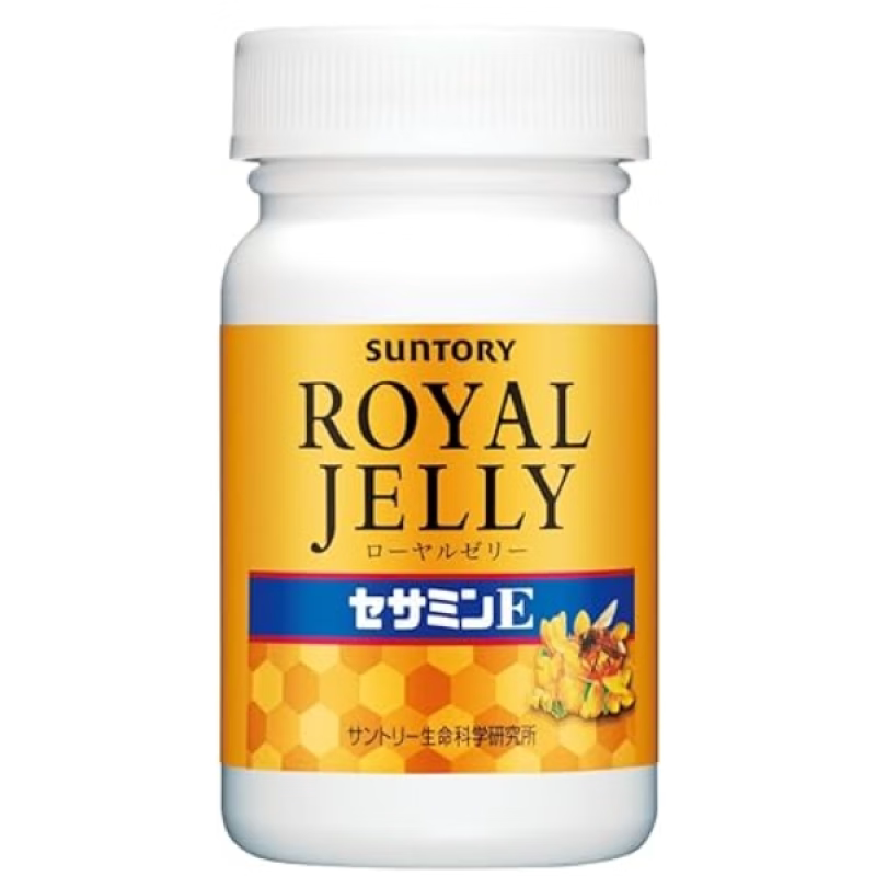 SUNTORY三得利 蜂胶+芝麻明E 免疫力助眠补充精力维护心脑健康120粒
