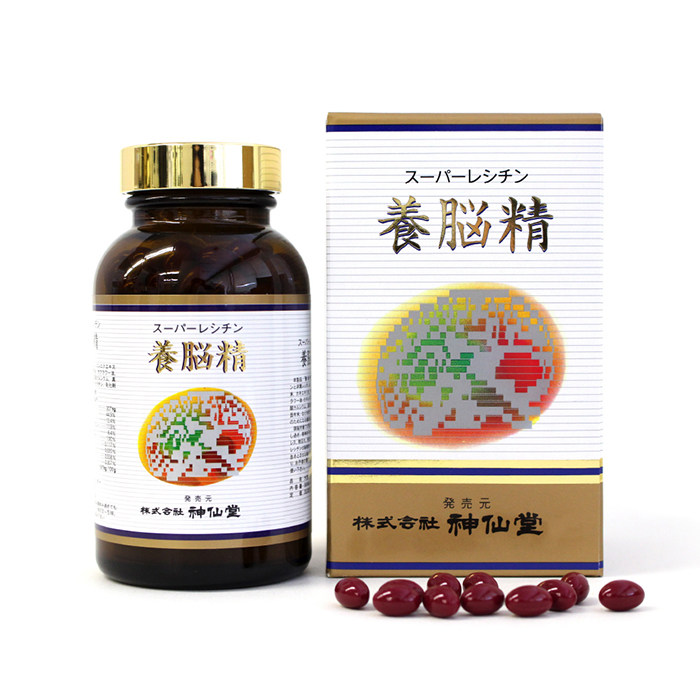 Shinsendo高效超级卵磷脂 健脑肝保护 调节血脂300片