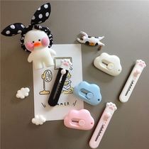 Demolition Express Knife Refrigerator Sticker Magnet Household Art Knife Cloud Cute Nordic Decoration Creative Magnetic Magnet