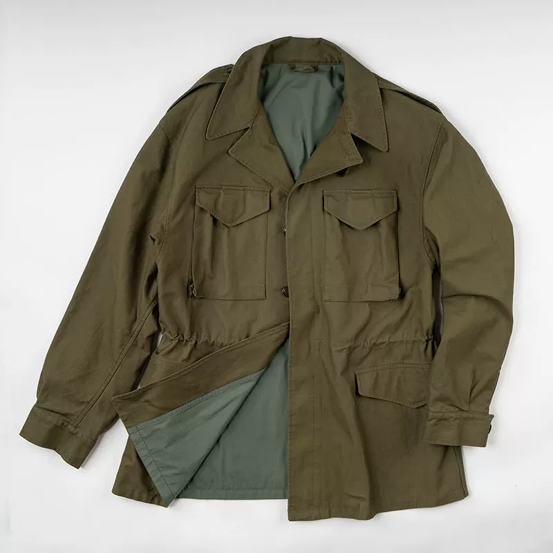 Пухово-ветровка ретро OG107 куртка M43 slim windbreaker хлопковая молодежная повседневная куртка с лацканом