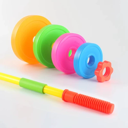 Гантели, домашняя регулируемая спортивная игрушка для мальчиков для детского сада для спортзала