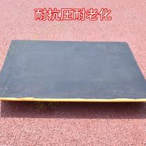Solid rubber speed bump deceleration ridge community intersection road buffer zone road deceleration plate buffer zone road arch