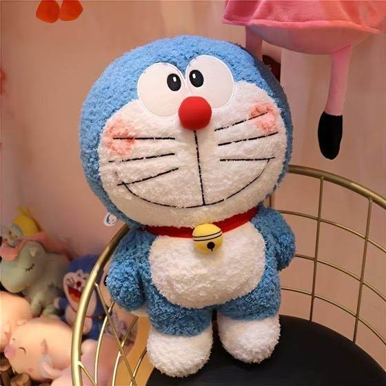
Doraemon Doraemon Doraemon Domain Dome Blue Fatty Couple Plush Toy Giving Girlfriend Boyfriend's Birthday Gift