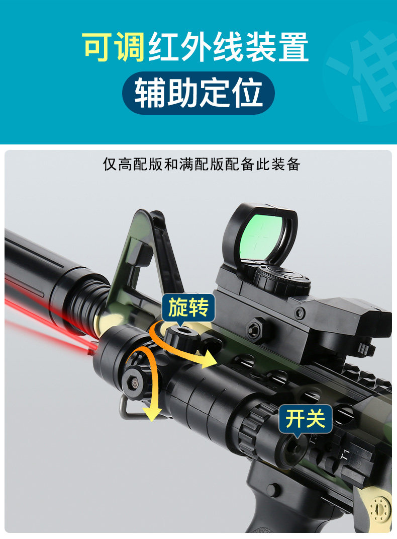 ZFKJ/泽帆 M416电动连发软弹枪 图12