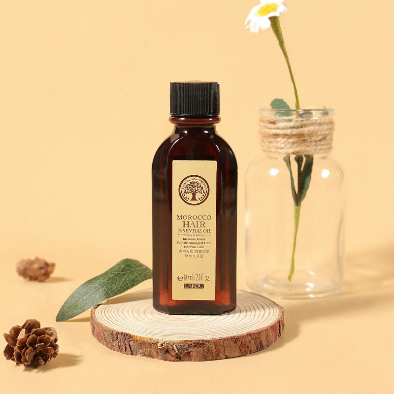 Moroccan hair care essential oil female curly hair repair dry anti-frizz soft hair fragrance lasting fragrance moisturizing fragrance