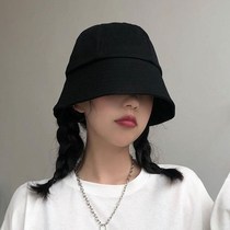 Fishermans hat female summer literary thin bucket hat Korean version of tide sunscreen UV sunshade hat Joker face cover