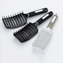  Professional hair combs curly hair combs long hair styling combs wooden combs anti-pointed tail combs plastic electrostatic big teeth for womens homes