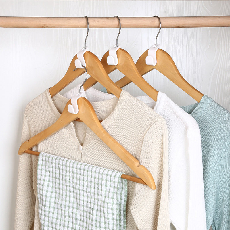 Hanger connection hook space-saving bedroom hanging clothes multi-functional hook multi-layer household magic buckle hyperlink artifact