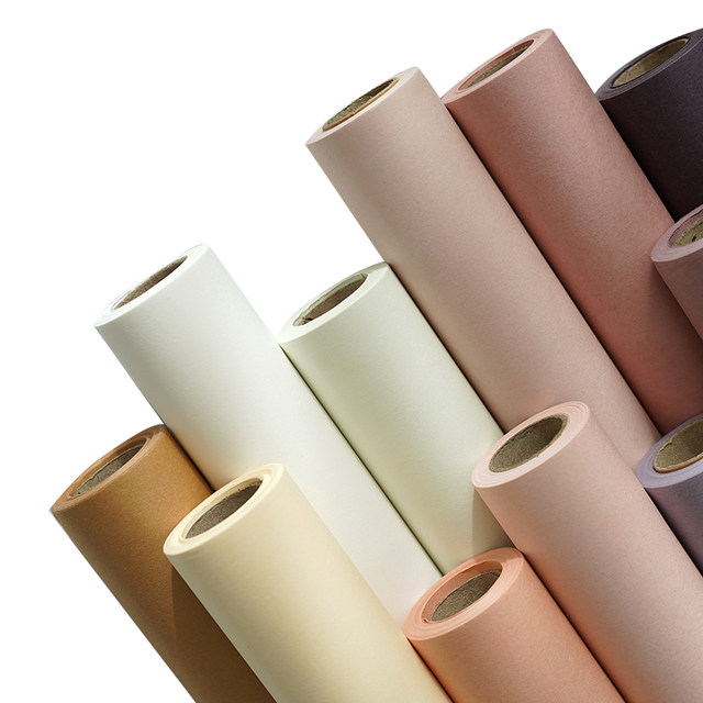 Yuhou Korean matte kraft paper series waterproof flower wrapping roll paper bouquet packaging florist floral material