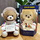 Space bear doll astronaut doll children's birthday gift for boys and girls teddy bear doll plush toy