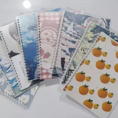 Release paper book loose leaf hand account paper book A5 iron ring girl heart Net Red release type this A4 hand account tape sticker