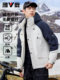 Star Xu Kai's same Yalu workwear couple's down jacket short 25 winter new fashion hooded warm jacket