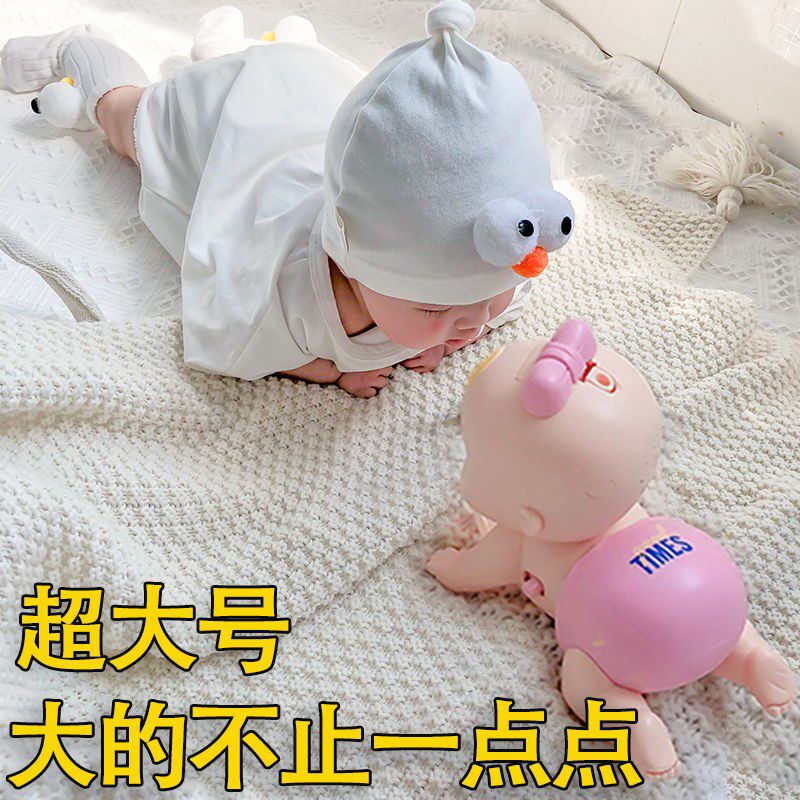 Baby learn to crawl electric climbing va guided baby will climb 6 to 12 months Toy toddler 1 year old doll deity