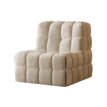 Jeaek Designer Leisure Chair Lazy Sofa Chair Block Corvetted Chair Lighting Room Backroom Lounge